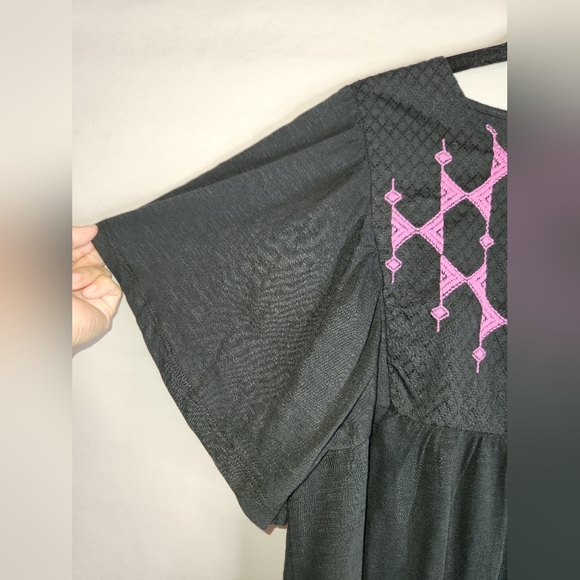 KNOX ROSE Flutter short sleeve top, size S - Picture 4 of 10